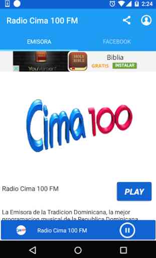 Radio Cima 100.5 FM 1