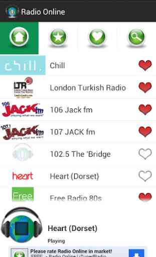 Radio mobile radio FM en ligne 1