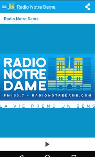 Radio Notre Dame - 100.7 FM 1