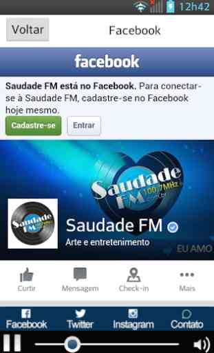 Saudade FM - Santos - 100,7 4
