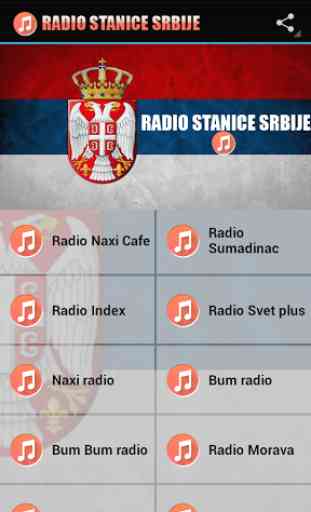 Station radio de la Serbie 2