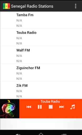 Stations de radio Sénégal 3