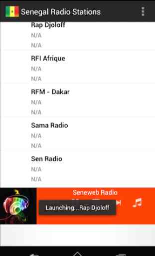 Stations de radio Sénégal 4
