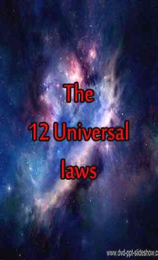 The 12 Universal Laws 1