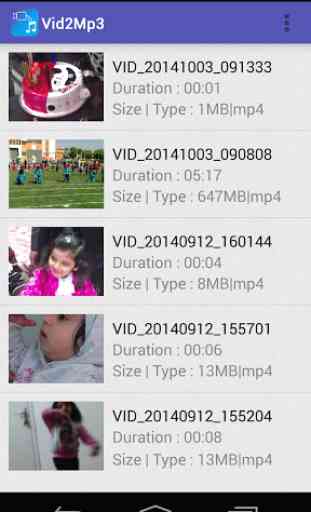 Vid2Mp3 - vidéo au format MP3 1