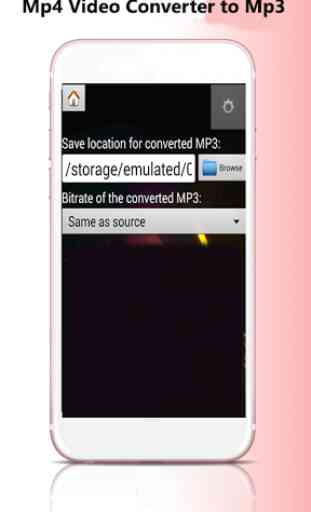 Vidéo MP4 audio MP3 converter 1