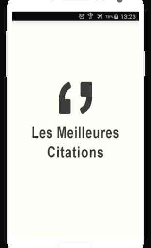 Citations en Français 1