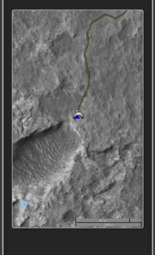 Curiosity Rover track map 1
