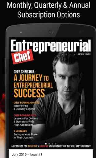 Entrepreneurial Chef 4