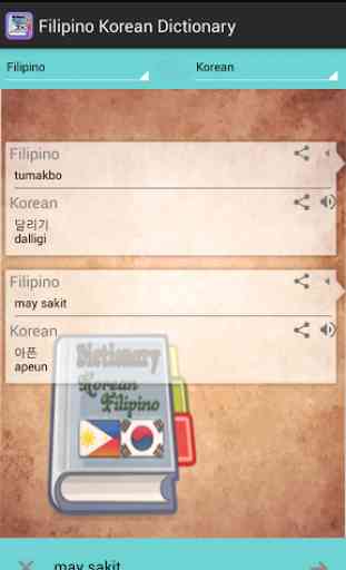 Filipino Korean Dictionary 3