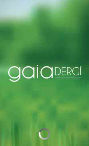 Gaia Dergi 1