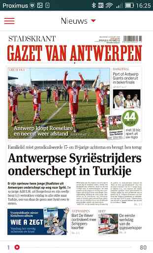 Gazet van Antwerpen - Krant 2