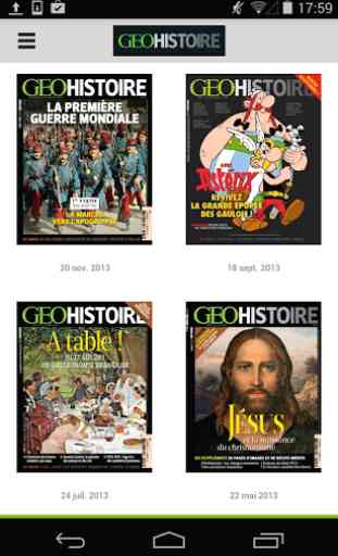 GEO Histoire le magazine 1