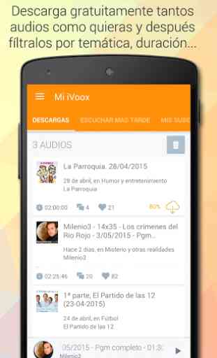 iVoox Podcast (Android 2.3) 3