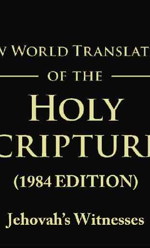 JW NWT Holy Scriptures 1984 1