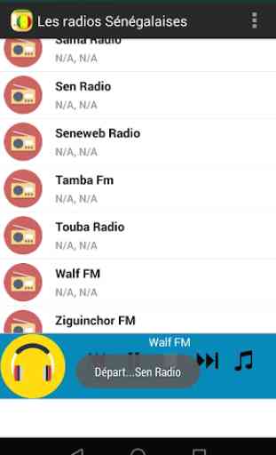 Les radios Sénégalaises 1