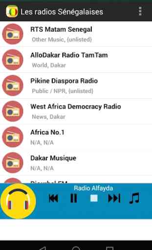 Les radios Sénégalaises 3