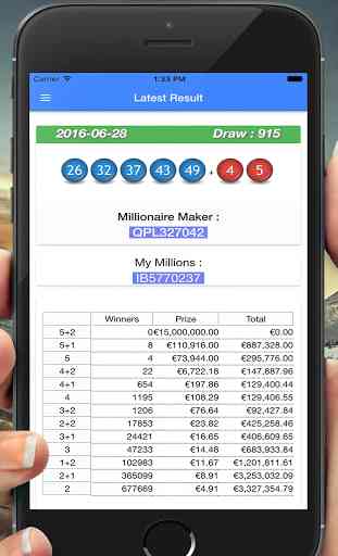 LotteryPro EuroMillions Lotto 1