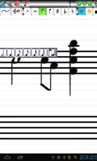 Music Score Pad-Free Notation 2