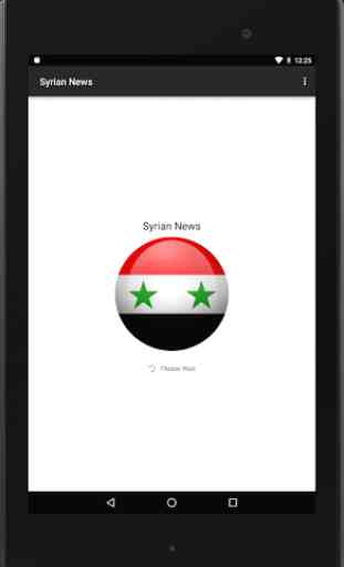 Nouvelles syrienne 1