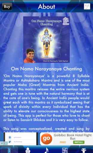 Om Namo Narayanaye Chanting 1