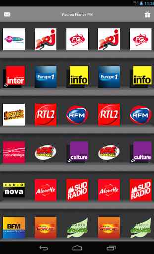 Radios France FM  Top radio FR 2