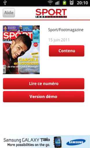 Sport/Footmagazine 1