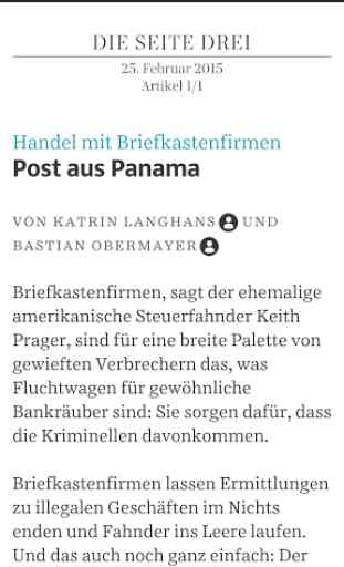 SüddeutscheZeitung Zeitungsapp 3
