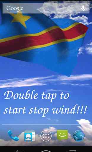 3D DR Congo Flag LWP 1