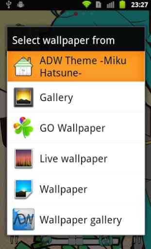 ADW Theme -Miku Hatsune- 3