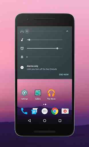 Android N Dark cm13 theme 4