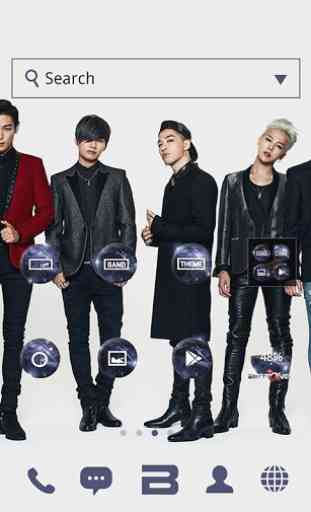 BIGBANG+α LINE Launcher theme 1
