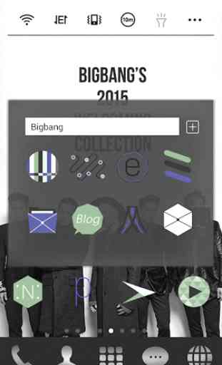 Bigbang2015 LINE Launchertheme 2