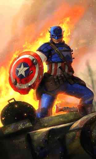 Captain America Live Wallpaper 1