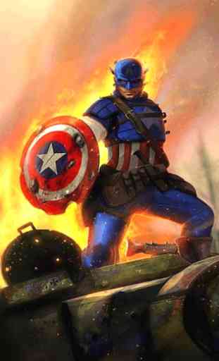 Captain America Live Wallpaper 2