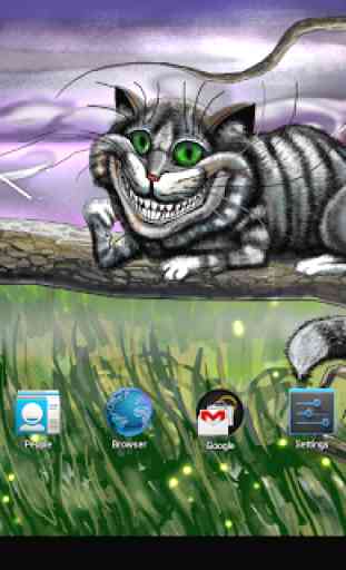 Cheshire Cat Live Wallpaper 4