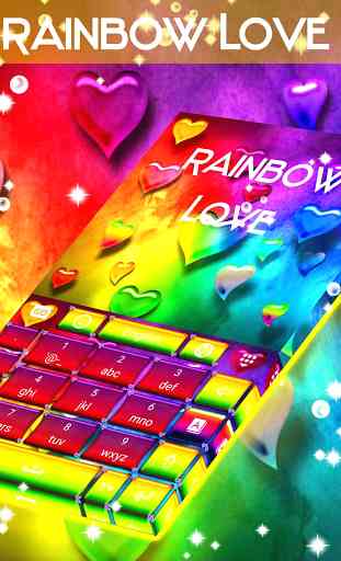 Clavier Rainbow Love 4