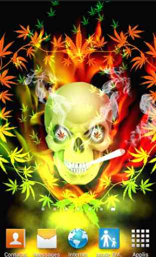 Skull Smoke Weed Magic FX 1