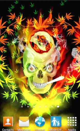 Skull Smoke Weed Magic FX 2