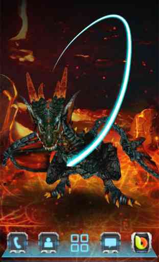 Fire Dragon Next 3D LWP 1