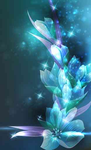 Fleur Magic Fond d'écran Animé 4