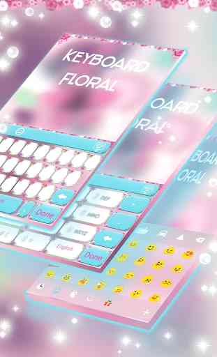 Floral Keyboard Theme 2