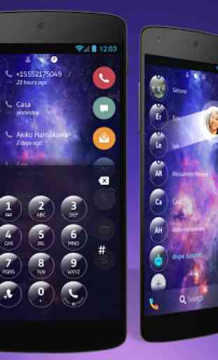 GlassSpace Contacts & Dialer 1