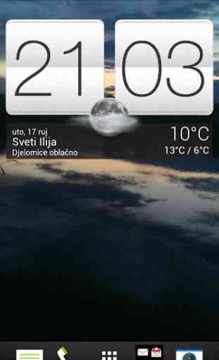 HTC Sense 5 clock and weather 1