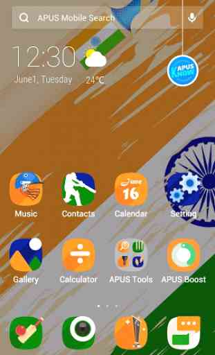 Indian-APUS Launcher theme 1