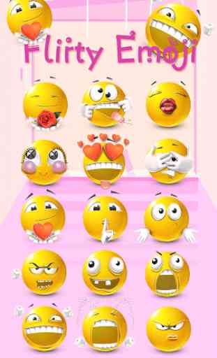 Kika Flirty Emoji Sticker Gif 3