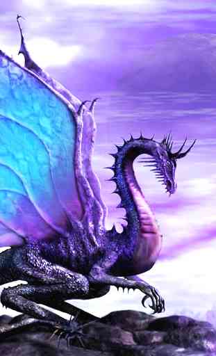 Le Dragon Fond D'écran Animé 3