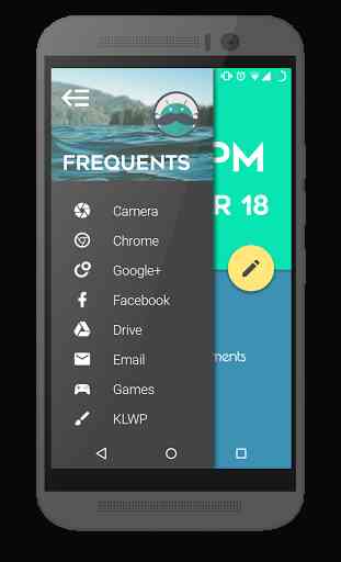 Light Material Theme for KLWP 1