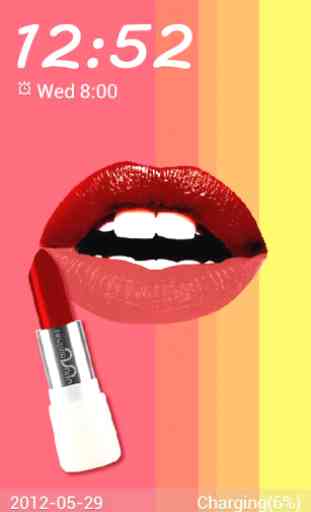 Lipstick Go Locker theme 1