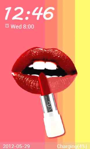 Lipstick Go Locker theme 2